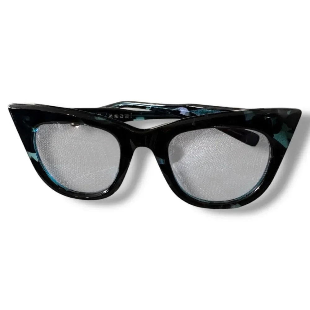 Native Sons x sacai Krasner Sunglasses – Blue Gray – Rare Designer Collab